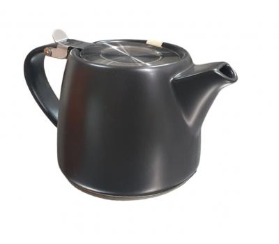 image of Stack Teapot Black 