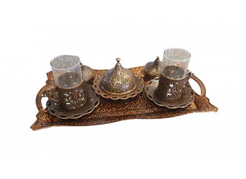 gallery image of ​Ottoman Tea or Coffee Cup Set - Glass Cup