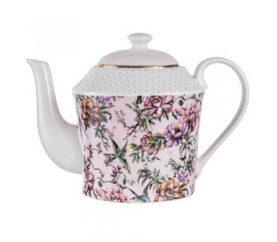 image of Ashdene  Chinoiserie - Pink  Teapot 