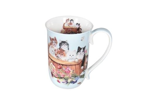 product image for Kittens meeting Tall - Blue Mug