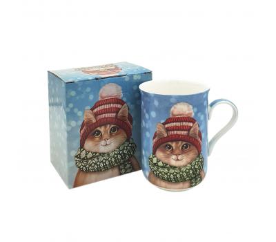 image of Christmas Cat - Mug