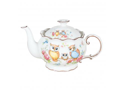 product image for Owl family - Teapot 600 ml 