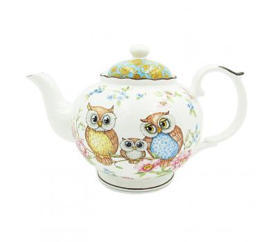 image of Owl family - Teapot 1 L 