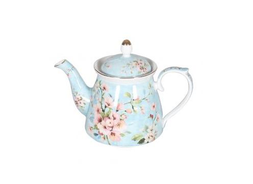 product image for Peach Blossom -  Blue Teapot 1 L 