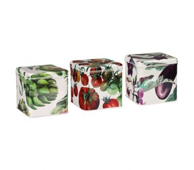 image of Garden Vegetables Square Tin