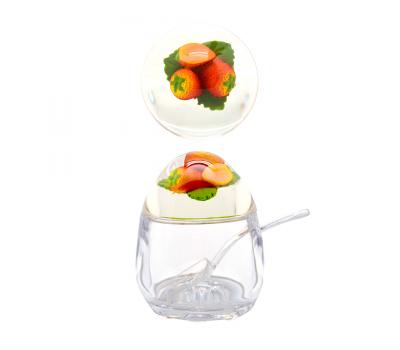 image of Acrylic Jam jar ​- Strawberry