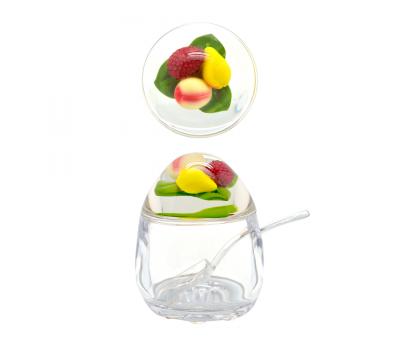 image of Acrylic Jam jar ​- Mix Fruits
